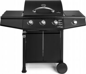 Lehmann GRILL GAZOWY LEHMANN TEXAS 3+1 ŻELIWNY BLACK 1