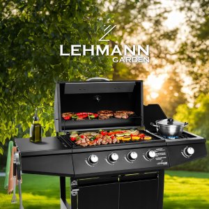 Lehmann Ohio Grill ogrodowy gazowy 9.3 kW 32.5 cm x 61 cm 2