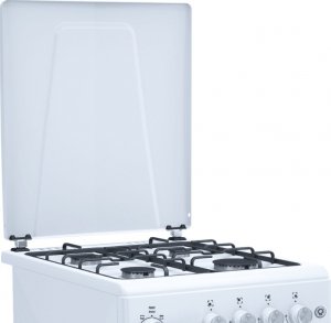 Kuchenka Smith&Brown Kuchnia gazowa 50L wolnostojąca z pokrywą biała Smith&Brown SFG-N311-WPV12 2