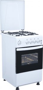Kuchenka Smith&Brown Kuchnia gazowa 50L wolnostojąca z pokrywą biała Smith&Brown SFG-N311-WPV12 8
