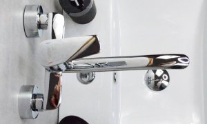 Sotbe SOTBE GAULA bateria wannowa ścienna + bateria umywalkowa ścienna 8