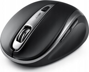 Mysz Perixx Mysz bezprzewodowa Perixx PERIMICE-721 optyczna 1600dpi 2.4 GHz, czarna, silent, cicha, bezklikowa 2