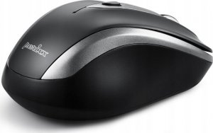 Mysz Perixx Mysz bezprzewodowa Perixx PERIMICE-721 optyczna 1600dpi 2.4 GHz, czarna, silent, cicha, bezklikowa 3