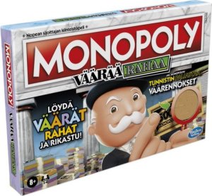 Hasbro Gra planszowa Monopoly: Crooked Cash (edycja fińska) 1
