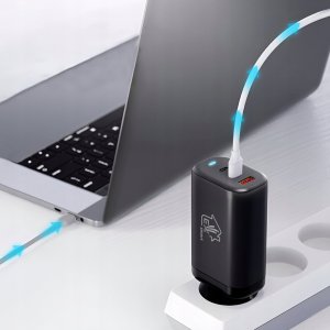 Ładowarka ExtraLink Extralink CHARESL02 Smart Life Fast Charger 65W GaN 2x USB-C, USB-A 2