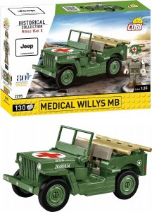 Cobi Klocki Medical Willys MB 4