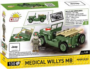 Cobi Klocki Medical Willys MB 5