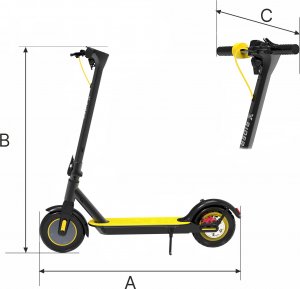 Hulajnoga elektryczna Xrider Hulajnoga Elektryczna XRIDER M10 Light+ Electric Scooter 10Ah EVE Battery 350W motor 11