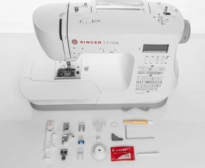 Maszyna do szycia Singer C7205 Maszyna do szycia, liczba ściegów 200, liczba dziurek 8, biała 6