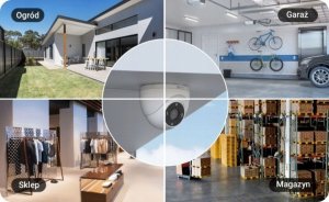 Kamera IP Ezviz Ezviz H4 Kamera Zewnętrzna WiFi 2K 3Mpx Mikrofon Głośnik Dual Light 7