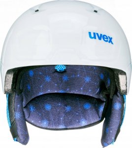 Uvex Kask narciarski dziecięcy Uvex Manic Caterpillar biały 46-50 3