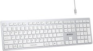 Klawiatura A4Tech FBX50C (FBX50C-WH) 3