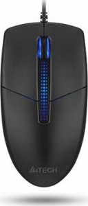 Mysz A4Tech A4tech N-530S, podsvícená kancelářská myš, 1200 DPI, USB, černá 2