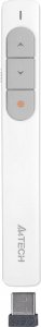 A4Tech 2.4G bezprzewodowy laserowy prezenter i wskaźnik biały 2