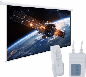 Ekran do projektora Art ART ELECTRIC SCREEN 84inch 127x170cm with remote control EA-84 4:3 2