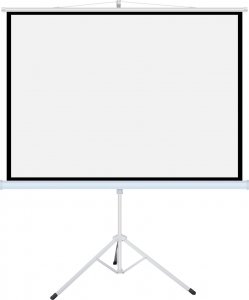 Ekran do projektora Art ART MANUAL SCREEN ON A TRIPOD 96inch 244x244cm TA-96 1:1 8