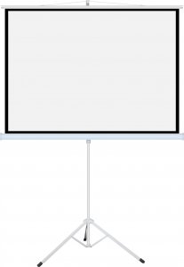 Ekran do projektora Art ART MANUAL SCREEN ON A TRIPOD 96inch 244x244cm TA-96 1:1 9