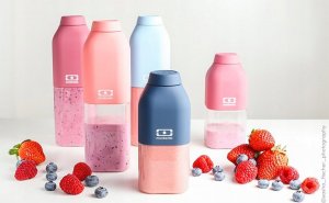 Monbento Monbento M Positive Graphic Ginkgo różowy 11