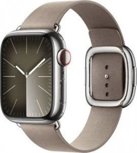 Apple Pasek w kolorze beżu z klamra nowoczesna do koperty 41 mm - rozmiar L 3