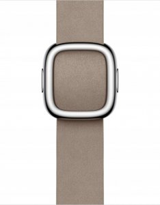 Apple Pasek w kolorze beżu z klamra nowoczesna do koperty 41 mm - rozmiar L 5
