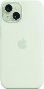 Apple Apple iPhone 15 Silicone Case with MagSafe soft mint 1