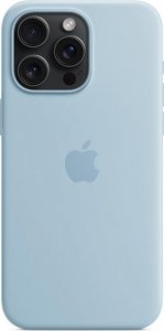 Apple Apple iPhone 15 Pro Max Silicone Case with MagSafe light blue 1