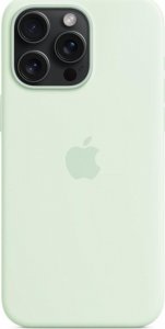 Apple Apple iPhone 15 Pro Max Silicone Case with MagSafe soft mint 1