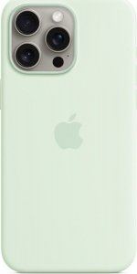 Apple Apple iPhone 15 Pro Max Silicone Case with MagSafe soft mint 2