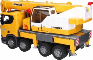 Bruder Pojazd Scania Super 560R Ciężarówka z dźwigiem 4