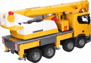 Bruder Pojazd Scania Super 560R Ciężarówka z dźwigiem 5