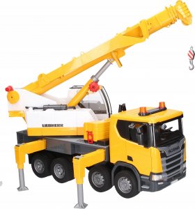 Bruder Pojazd Scania Super 560R Ciężarówka z dźwigiem 6