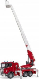 Bruder Pojazd Scania Super 560R Straż pożarna z pompą wodną 11
