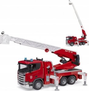 Bruder Pojazd Scania Super 560R Straż pożarna z pompą wodną 9