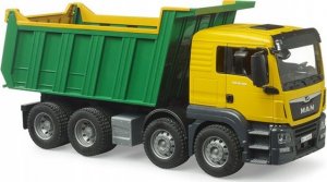 Bruder Wywrotka MAN TGS żółto-zielona 2