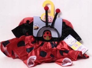 Zapf Ubranko Sukienka Biedronka z legginsami Dolly Moda Baby Born 4