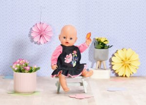 Zapf Sukienka jeansowa Dolly Moda dla lalki Baby Born 43 cm 3