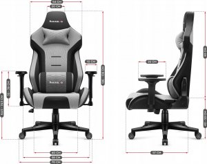 Fotel Huzaro Force 7.6 Grey 4