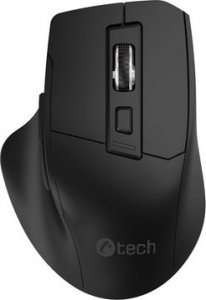 Mysz C-Tech C-TECH myš Ergo WLM-05, bezdrátová, 1600DPI, 6 tlačítek, USB nano receiver, černá 1