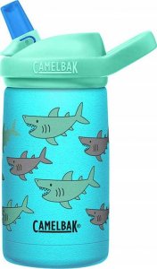 CamelBak Butelka termiczna dla dzieci CamelBak eddy+ Kids SST Vacuum Insulated 350ml, School of Sharks 1