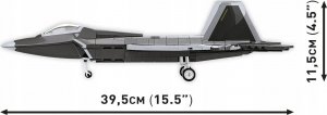 Cobi Klocki Armed Forces Lockheed F-22 Raptor (GXP-914620) 2