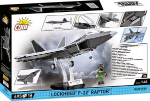 Cobi Klocki Armed Forces Lockheed F-22 Raptor (GXP-914620) 4