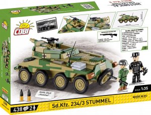 Cobi Klocki Historical Collection Sd.Kfz. 234/3 Stummel 9