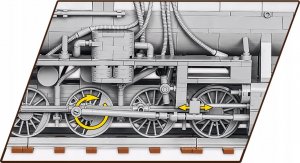 Cobi Klocki Kriegslokomotive Baureihe 52 3