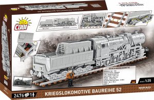 Cobi Klocki Kriegslokomotive Baureihe 52 5