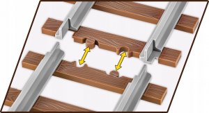 Cobi Klocki Kriegslokomotive Baureihe 52 10