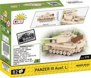 Cobi Klocki Czołg III Ausf.L 2