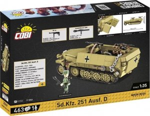 Cobi Klocki Sd.Kfz. 251 Ausf.D 5