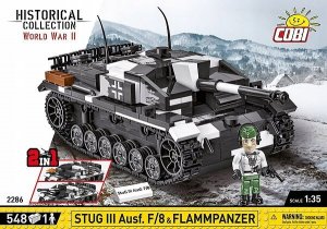 Cobi Klocki Klocki StuG III Ausf.F/8 & Flammpanzer 1