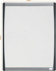 Skaner Samsonite Nabo tablica suchościeralna z zaokrągloną ramą 355x280 mm biała 3