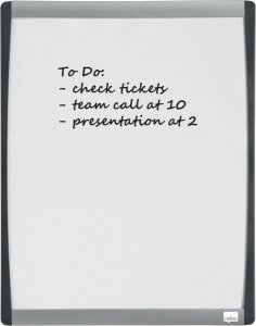 Skaner Samsonite Nabo tablica suchościeralna z zaokrągloną ramą 355x280 mm biała 6